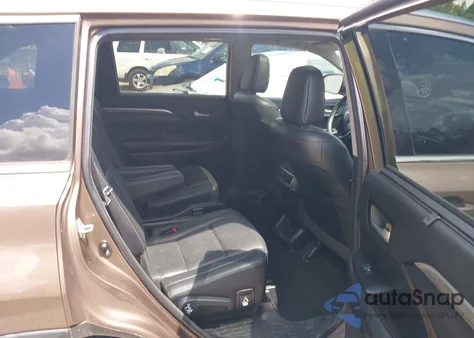 2018 Toyota Highlander Limited z USA, uszkodzony, nr VIN 5TDYZRFH9JS243105